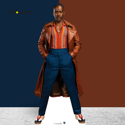 SC4435 Ncuti Gatwa  - The Fifteenth Doctor - Doctor Who - First Look Cardboard Cut Out Height 174cm