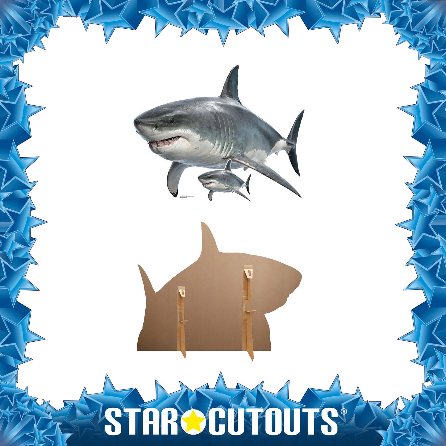 SC4442 Shark Real Height 94cm Width 120cm