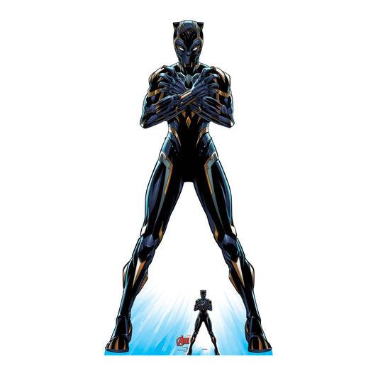 SC4445 Black Panther Shuri Cardboard Cutout With Mini Height 166cm