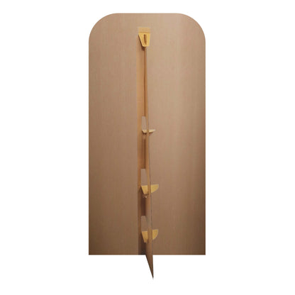 SC4448 Hufflepuff Hogwarts House  Backdrop -  Sailboard Harry Potter Cardboard Cut Out Height 193cm