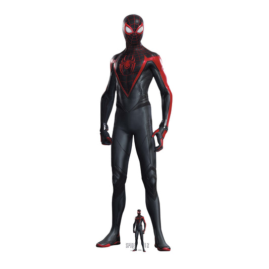 SC4455 Spider-Man Miles Morales Cardboard Cut Out Height 178cm