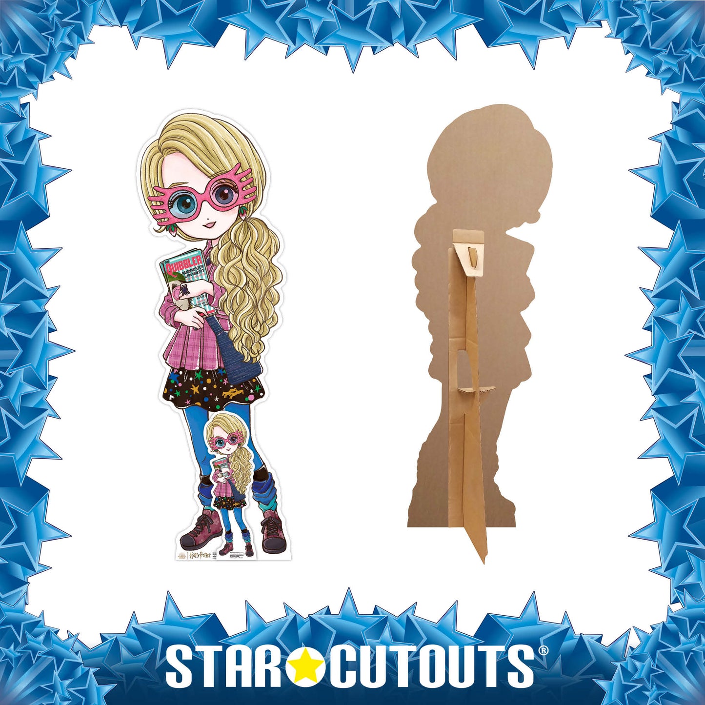 SC4456 Cute Luna Lovegood Animated Cardboard Cut Out Height 92cm