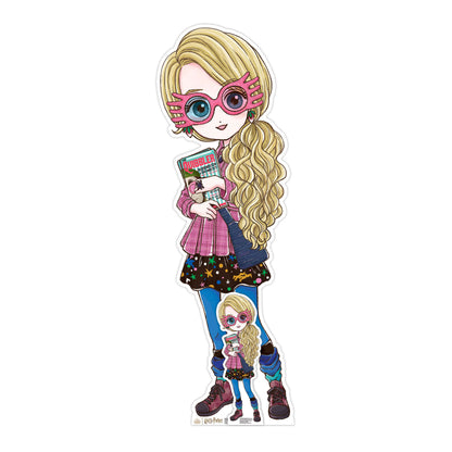 SC4456 Cute Luna Lovegood Animated Cardboard Cut Out Height 92cm