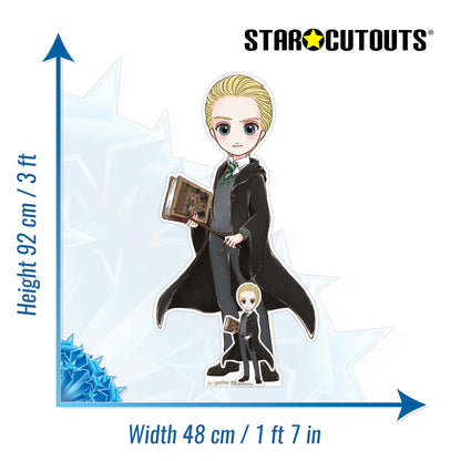 SC4457 Cute Draco Malfoy Animated Cardboard Cut Out Height 92cm