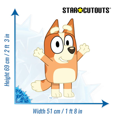 SC4464 Bingo Cardboard Cut Out Height 69cm