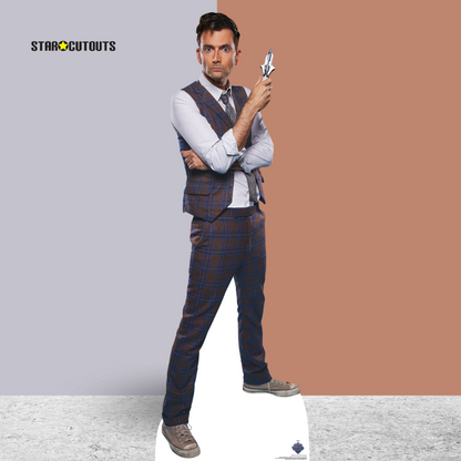 SC4497 14th Doctor Who Waistcoat David Tennant Cardboard Cut Out Height 186cm