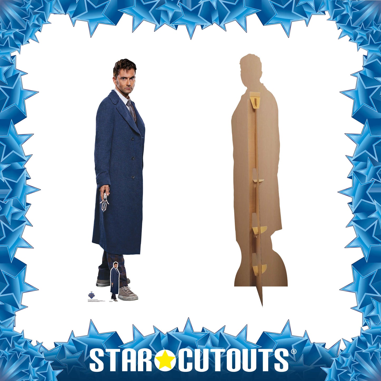 SC4471  Doctor Who 14th  David Tennant Cardboard Cut Out Height 186cm