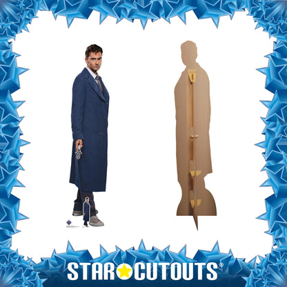 SC4471  Doctor Who 14th  David Tennant Cardboard Cut Out Height 186cm
