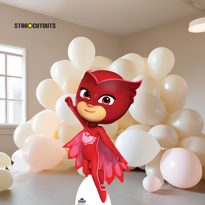 SC4503 PJ Masks Owlette  Cardboard Cut Out Height 85cm