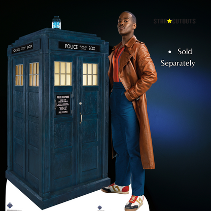 SC4508 Ncuti Gatwa as The Fifteenth Doctor - Doctor Who - Side Glance Variant Cardboard Cut Out Height 174cm