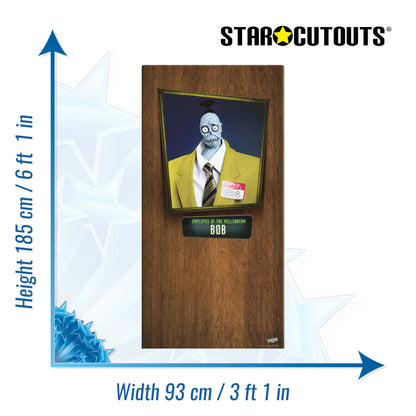 SC4513 Bob Stand-in Beetlejuice Beetlejuice   Cardboard Cut Out Height 185.00cm