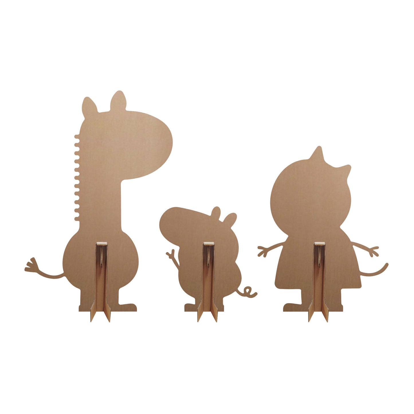 SC4524 Gerald, George and Pedro Cardboard Cutout Decoration Multi Pack  Height 86cm
