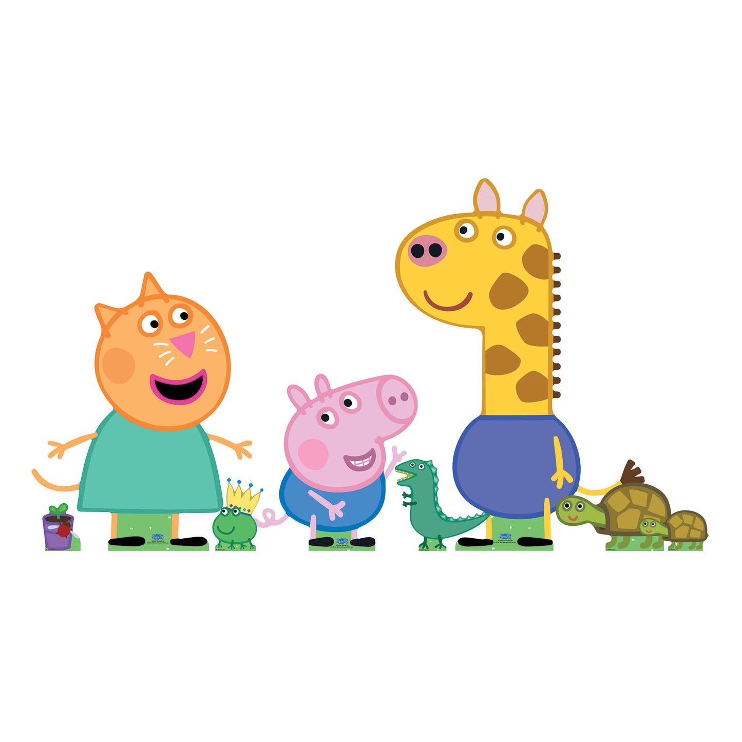 SC4524 Gerald, George and Pedro Cardboard Cutout Decoration Multi Pack  Height 86cm