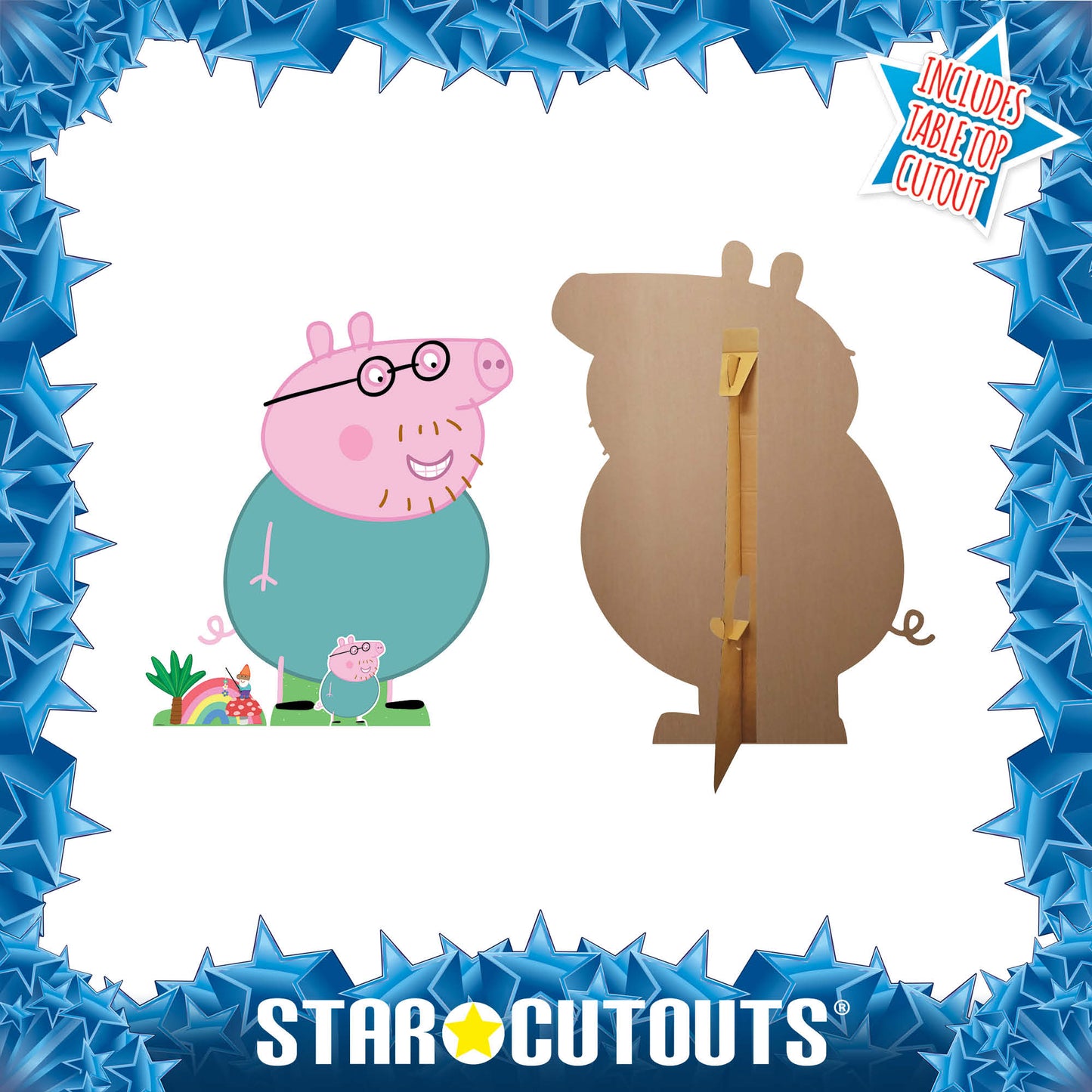 SC4527 Peppa Daddy Pig Happy  Height 121cm