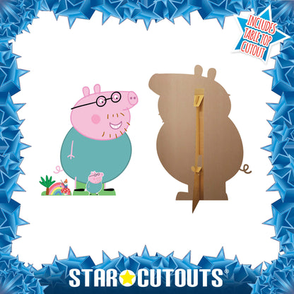 SC4527 Peppa Daddy Pig Happy  Height 121cm