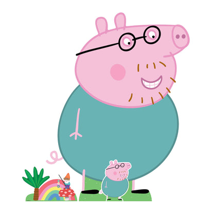 SC4527 Peppa Daddy Pig Happy  Height 121cm