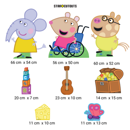 SC4528 Mandy Emily Pedro Decoration Multi Pack Height 66cm