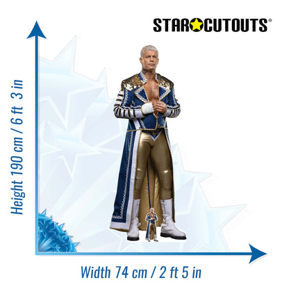 SC4544 Cody Rhodes The American Nightmare WWE - Lifesize Cardboard Cut Out Height 190cm