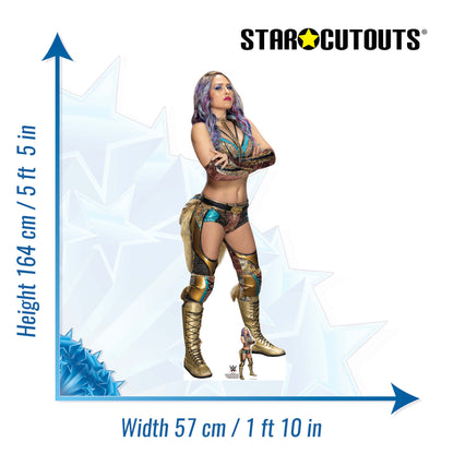 SC4548 Giulia WWE Cardboard Cut Out Height 164cm