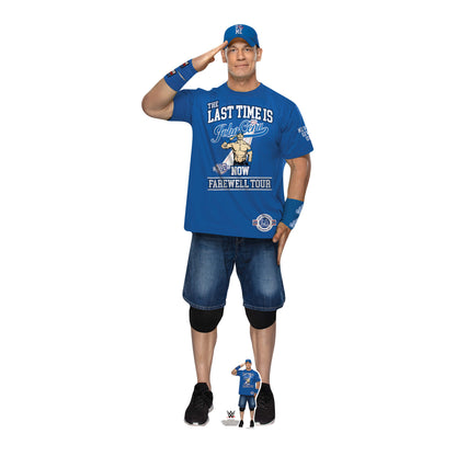 SC4552 John Cena Farewell Tour Blue Shirt Cardboard Cut Out Height 186cm