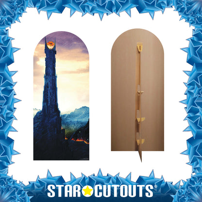 SC4554 Lord of The Rings Eye of Sauron Landscape Backdrop Single  Cardboard Cut Out Height 185cm