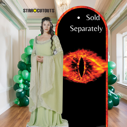 SC4555 Lord of The Rings Eye of Sauron Backdrop Single  Cardboard Cut Out Height 185cm