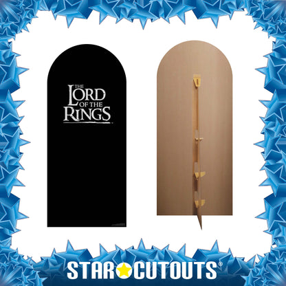 SC4560 Lord of the Rings Logo Backdrop Single Cardboard Cut Out Height 185cm