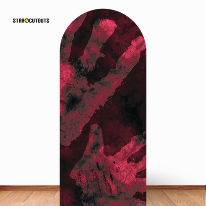 SC4563 Lord of the Rings Uruk-hai Backdrop Single Cardboard Cut Out Height 185cm