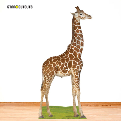 SC4568 Giraffe  Cardboard Cut Out Height 196cm