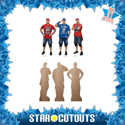 SC4575 John Cena Three Shelf Top  Cardboard Cutouts Height 31cm