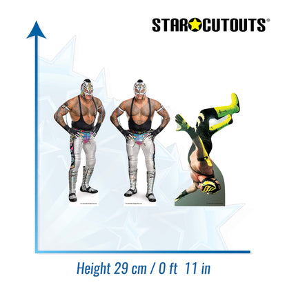SC4579 Rey Mysterio Three Shelf Top  Cardboard Cutouts Height 29cm