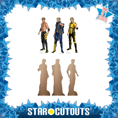 SC4583 WWE Logan Paul Three Shelf Top Cardboard Cut Outs Height 31cm