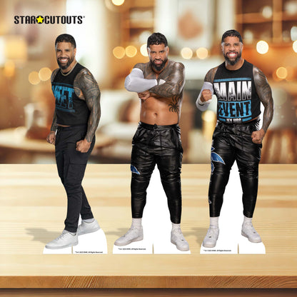 SC4584 WWE Jey Uso Three Shelf Top Cardboard Cut Outs Height 31cm