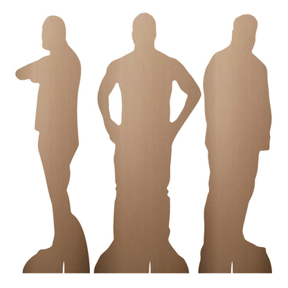 SC4585 WWE Jey and Jimmy Uso Three Shelf Top Cardboard Cut Outs Height 31cm