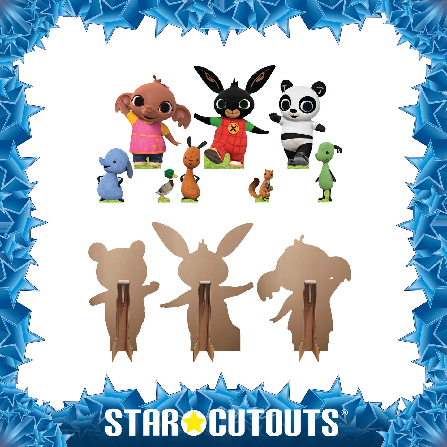 SC4589 Bing Sula Pando Multi Pack Cardboard Cut Out Height 60cm