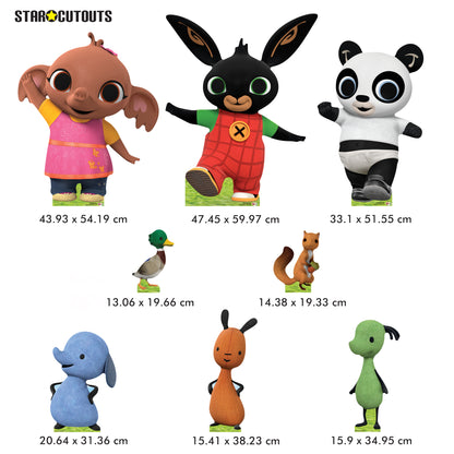 SC4589 Bing Sula Pando  Multi Pack Bundle Cardboard Cut Out Height 60cm