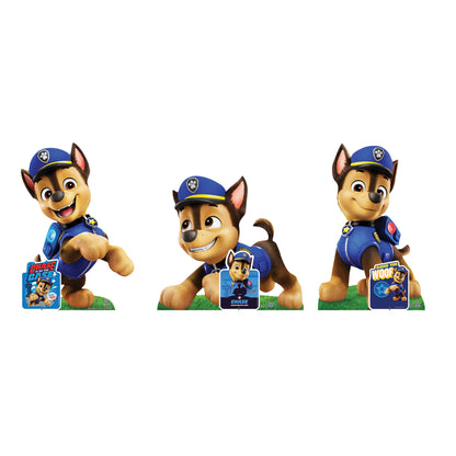 SC4597 Three Chase Paw Patrol  Multi Pack Bundle Cardboard Cut Outs Height 66cm
