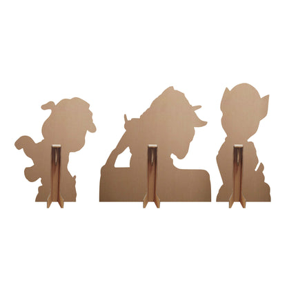 SC4598 Chase, Marshall and Rubble Paw Patrol  Multi-Pack Cardboard Cut Outs Height 66cm