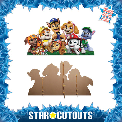 SC4601 Paw Patrol Group Shot Wide Cardboard Cut Out Height 94cm