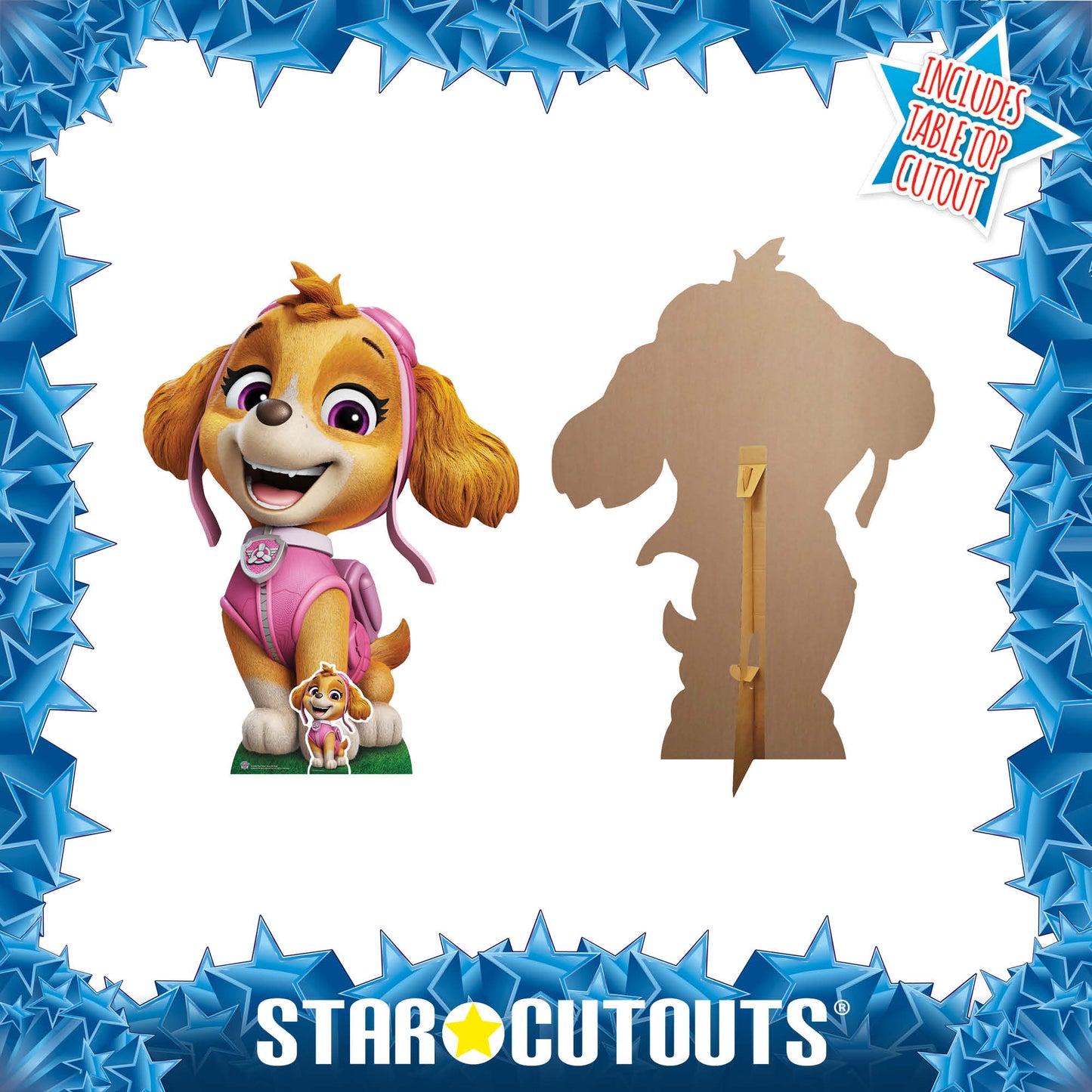 SC4606 Paw Patrol Skye Air Rescue Puppy  Cardboard Cut Out Height 121cm