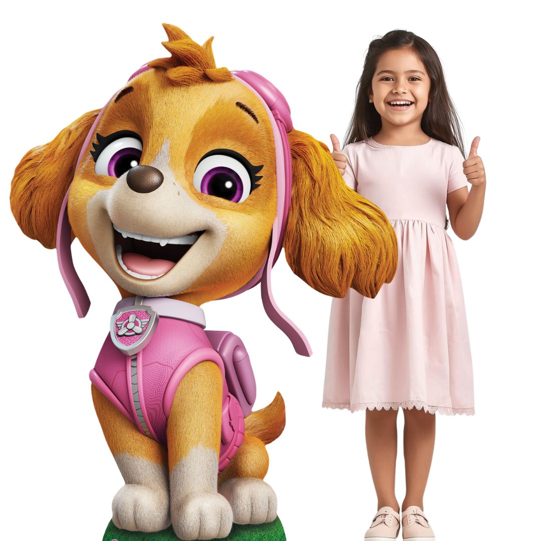 SC4606 Paw Patrol Skye Air Rescue Puppy  Cardboard Cut Out Height 121cm
