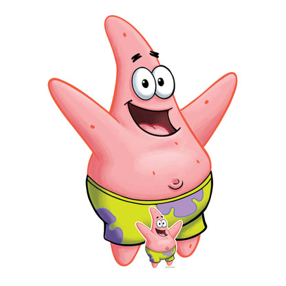 SC4608 Patrick Star Cardboard Cut Out Height 123cm