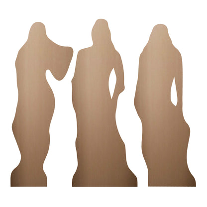 SC4610 Tiffany Stratton Three Shelf Top Cardboard Cut Outs Height 32cm