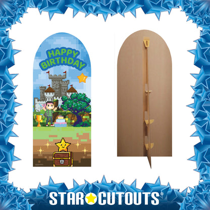 SC4614 Gaming Backdrop Sailboard Cardboard Cut Out Height 185cm