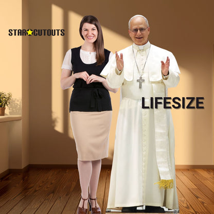 SC4620 Pope Leo XIV - Cardboard Cut Out Height 176cm