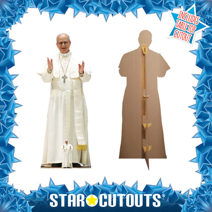 SC4620 Pope Leo XIV - Cardboard Cut Out Height 176cm