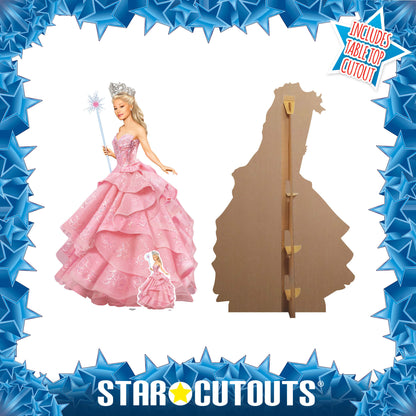 SC4628 Glinda Wicked Pink Witch  Cardboard Cut Out Height 150cm