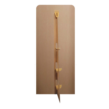 SC4631 VE Day 80th Anniversary Soldier Silhouettes Backdrop Single Cardboard Cut Out Height 185cm