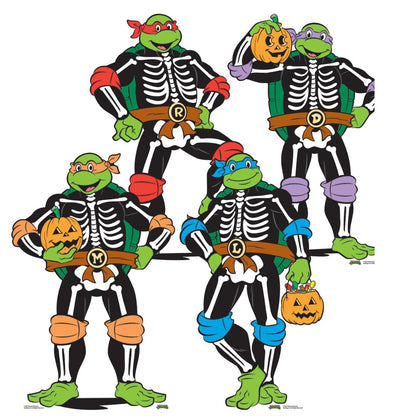 SC4639 TMNT Halloween Star Mini  Multi Pack Bundle Teenage Mutant Ninja Turtles  Cardboard Cutouts Height 64cm