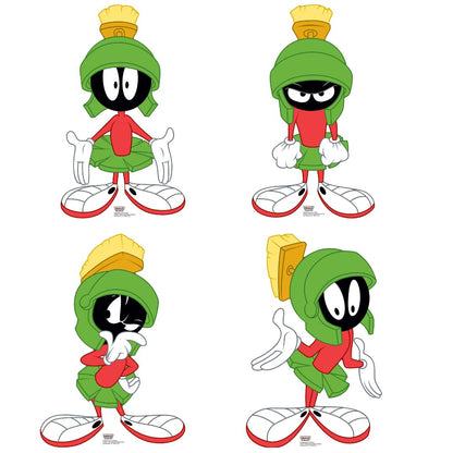 SC4640 Marvin The Martian Star Mini  Multi Pack Bundle Cardboard Cut Out Height 60cm